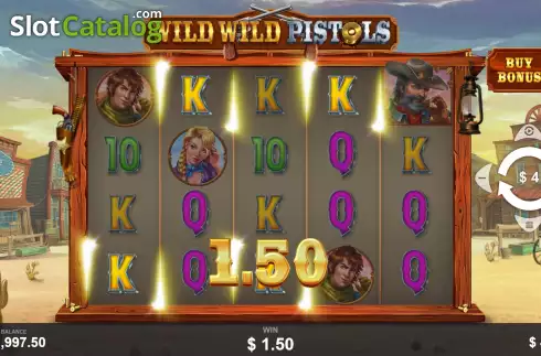 Скрин3. Wild Wild Pistols слот