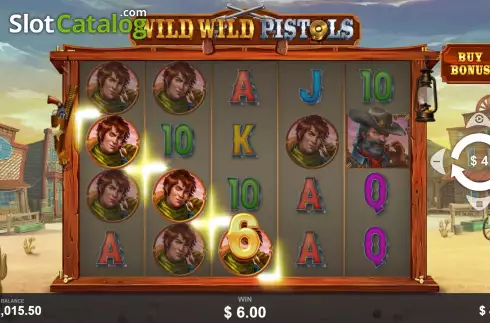 Скрин5. Wild Wild Pistols слот