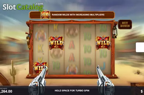 Скрин6. Wild Wild Pistols слот