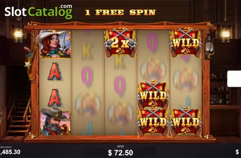 Скрин8. Wild Wild Pistols слот
