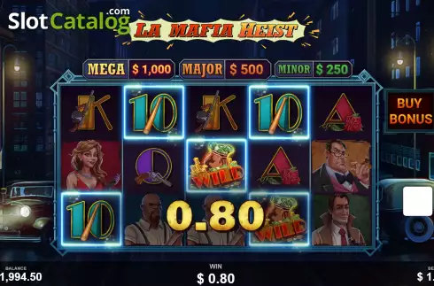 Скрин5. La Mafia Heist слот