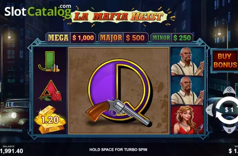 Скрин6. La Mafia Heist слот