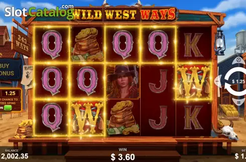 Скрин4. Wild West Ways слот