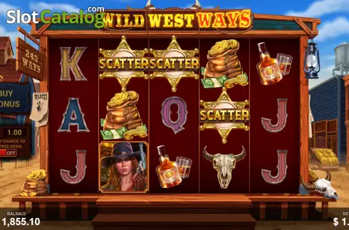 Скрин9. Wild West Ways слот