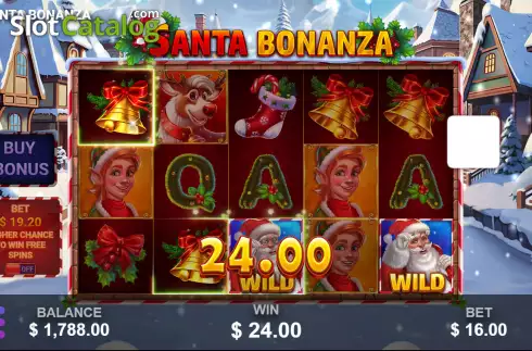 Скрин3. Santa Bonanza слот
