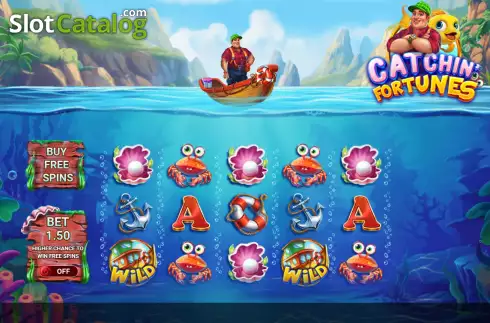 Скрин2. Catchin' Fortune слот