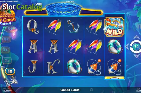 Скрин2. Fisherman’s Bounty: Big Game Fishing слот