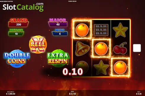 Скрин3. Burn Burn Burn Stepper слот
