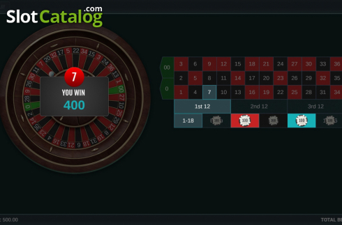 Скрин3. American Roulette (Woohoo) слот
