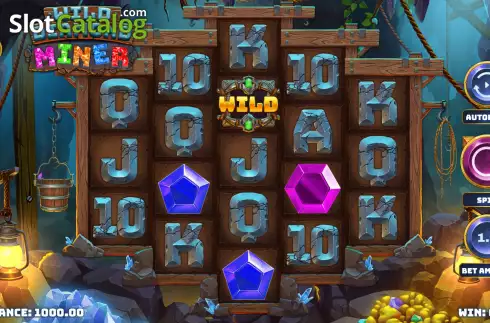 Скрин2. Wild Diamond Miner слот