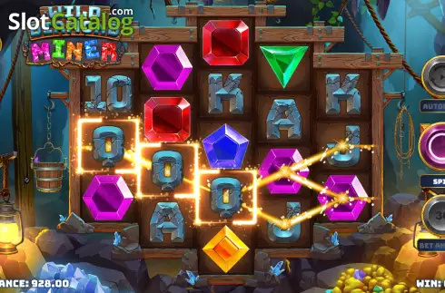 Скрин3. Wild Diamond Miner слот