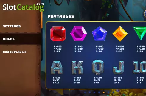 Скрин9. Wild Diamond Miner слот