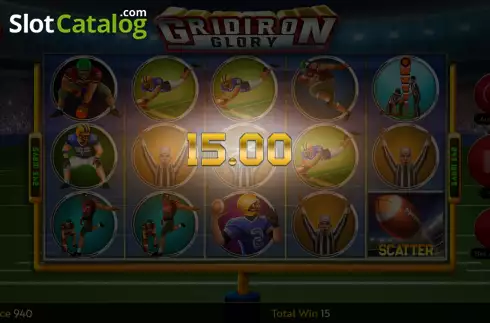 Скрин4. Gridiron Glory слот