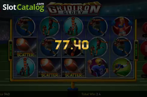 Скрин5. Gridiron Glory слот