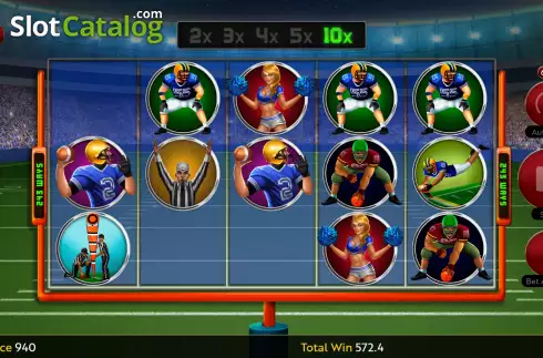 Скрин8. Gridiron Glory слот
