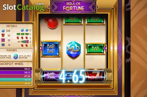 Скрин4. Reels of Fortune (Woohoo) слот