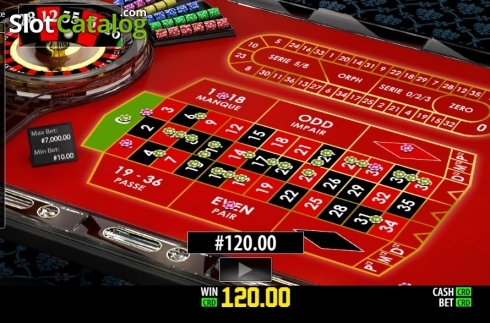 Скрин4. French Roulette Privee слот