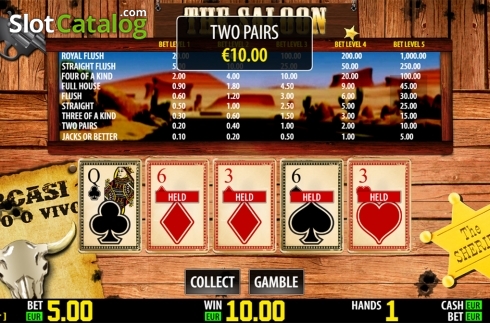 Скрин5. The Saloon HD слот
