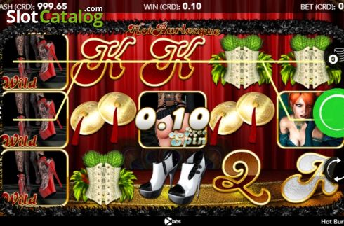 Скрин3. Hot Burlesque слот
