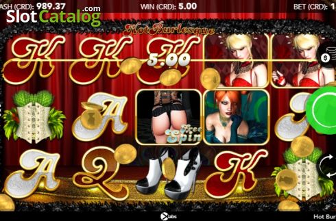 Скрин5. Hot Burlesque слот