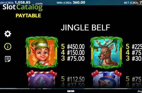 Скрин6. Jingle Belf слот