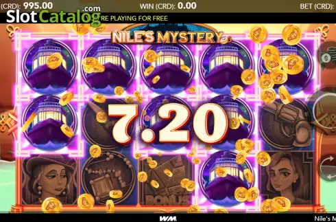 Скрин4. Nile's Mystery слот