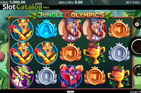 Скрин2. Jungle Olympics слот