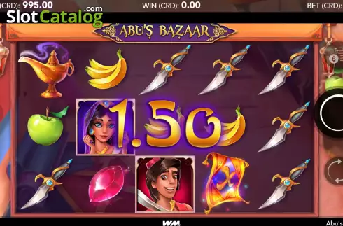 Скрин4. Abu's Bazaar слот