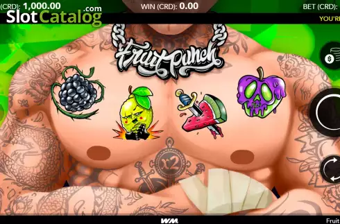 Скрин2. Fruit Punch слот
