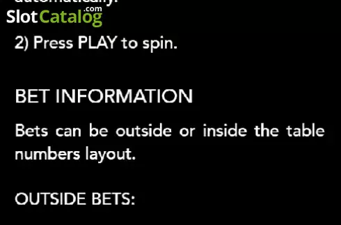 Скрин8. Instant American Roulette слот