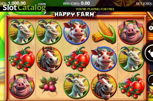 Скрин2. Happy Farm (Bull Gaming) слот