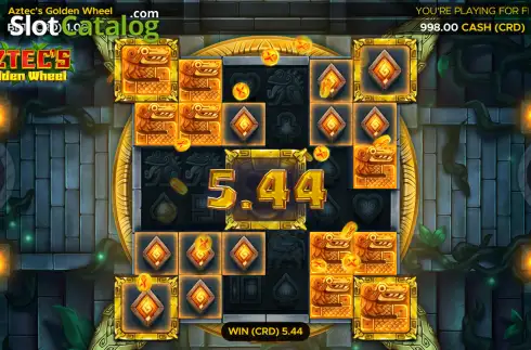 Скрин3. Aztec's Golden Wheel слот