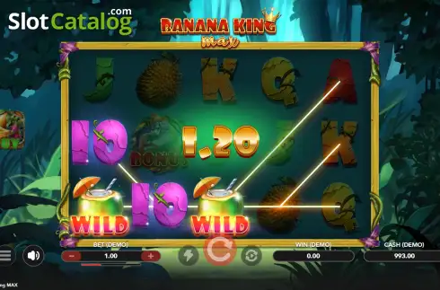 Скрин3. Banana King MAX слот