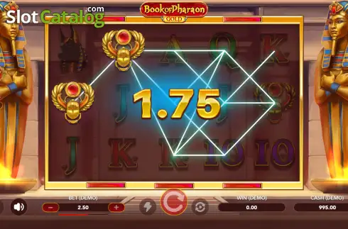 Скрин3. Book of Pharaon Gold слот