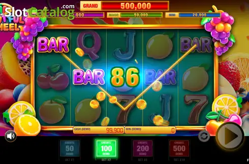 Скрин3. Fruitful Wheel слот
