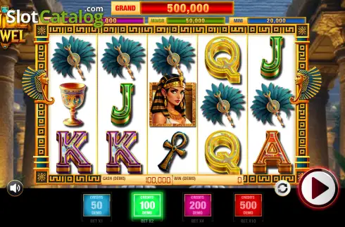 Скрин2. Nile Jewel слот