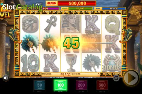 Скрин3. Nile Jewel слот