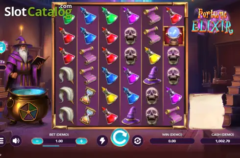 Скрин2. Fortune Elixir слот