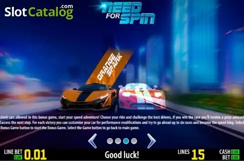 Скрин4. Need For Spin HD слот