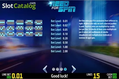 Скрин5. Need For Spin HD слот