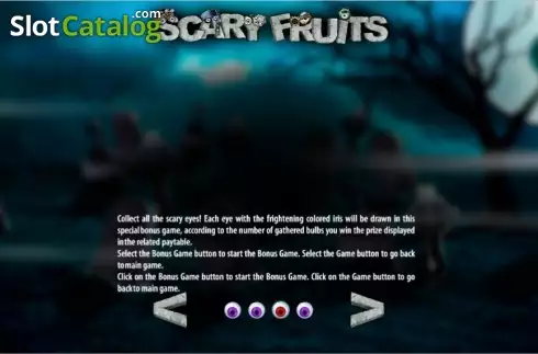 Скрин4. Scary Fruits HD слот