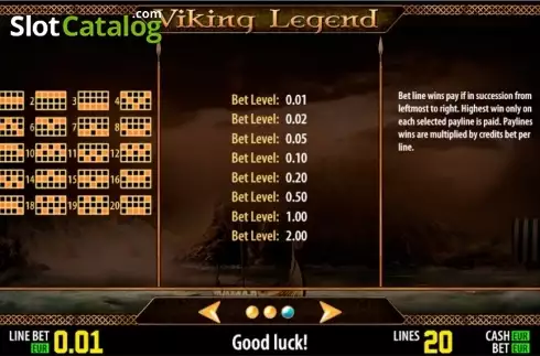 Скрин4. Viking Legend HD слот