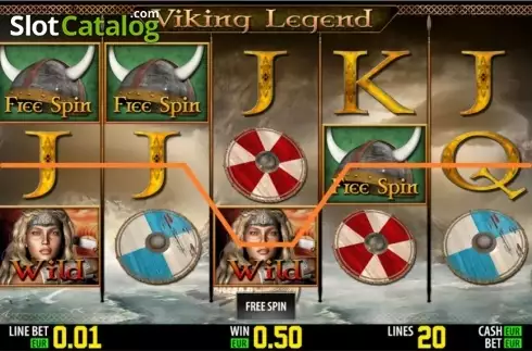 Скрин7. Viking Legend HD слот