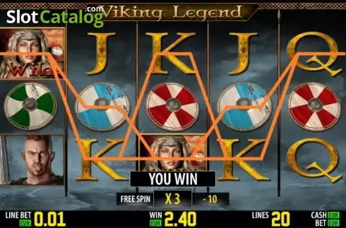 Скрин8. Viking Legend HD слот