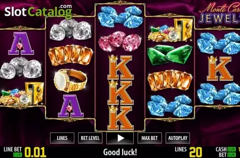 Скрин2. Monte Carlo Jewels HD слот