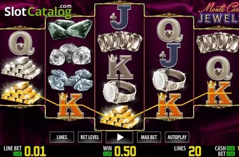 Скрин7. Monte Carlo Jewels HD слот