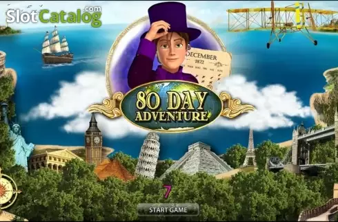 80 Day Adventure HD логотип 80 Day Adventure HD логотип