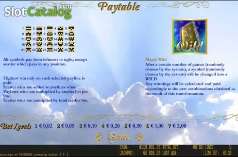 Скрин5. Dante's Paradise HD слот