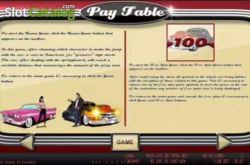 Скрин4. Rockabillions HD слот