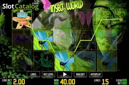 Скрин6. Insect World HD слот